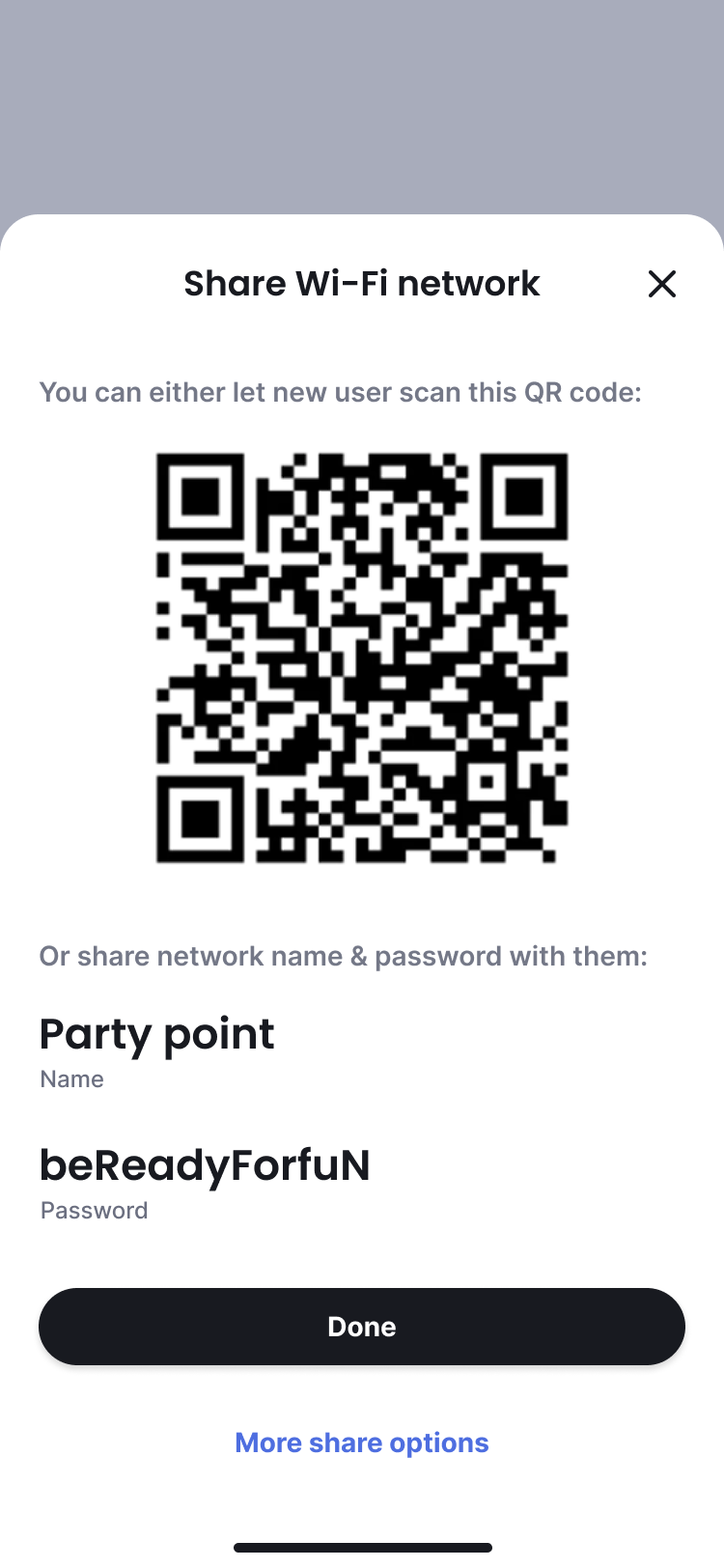 Instant Scannable QR Code
